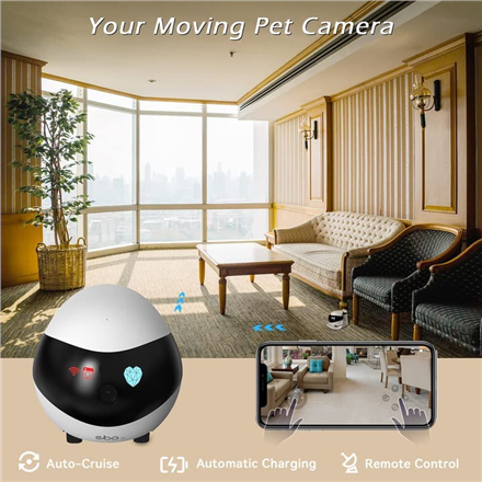 Enabot EBO SE Robot IP Camera Compact N/A MP N/A 16GB external memory, support 256GB at maximum