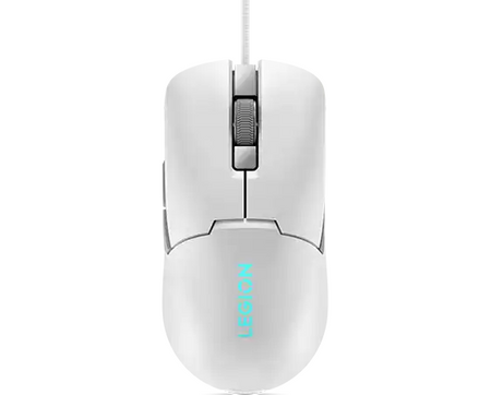 Lenovo RGB Gaming Mouse Legion M300s Gaming Mouse Glacier White Wired via USB 2.0
