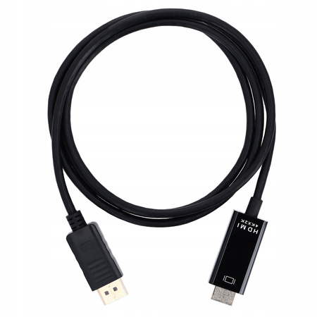 Kabel DISPLAY PORT do HDMI 1,8M DP DisplayPort 4K