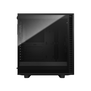 Fractal Design Define 7 Compact Black TG Mid Tower - tempered glass, silent, black