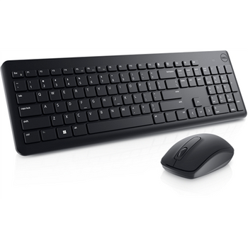 Dell Keyboard and Mouse KM3322W Keyboard and Mouse Set Wireless Batteries included RU Wireless connection Black