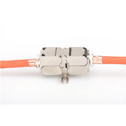 Digitus DN-93909  Field Termination Coupler CAT 6A, 500 MHz for AWG 22-26, fully shielded, keyst. design, 26x35x80