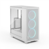 Fractal Design Case | Epoch | White TG RGB Clear Tint | ATX | Power supply included No