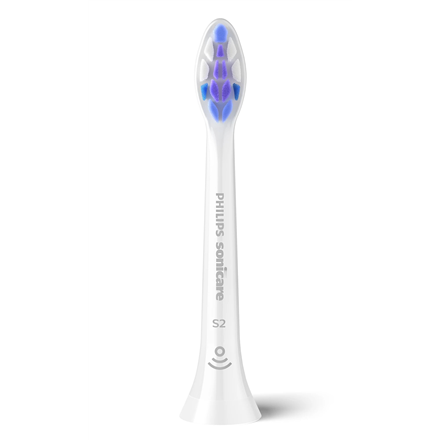 Philips Replacement brush heads | HX6054/87 Sonicare Sensitive | Heads | For adults | Number of brush heads included 4 | White