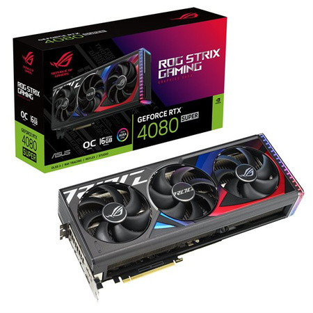 ASUS VGA 16GB RTX4080 SUPER-ROG-STRIX-O16G-GAMING 3xDP/2xHDMI ROG-STRIX-RTX4080S-O16G-GAMING