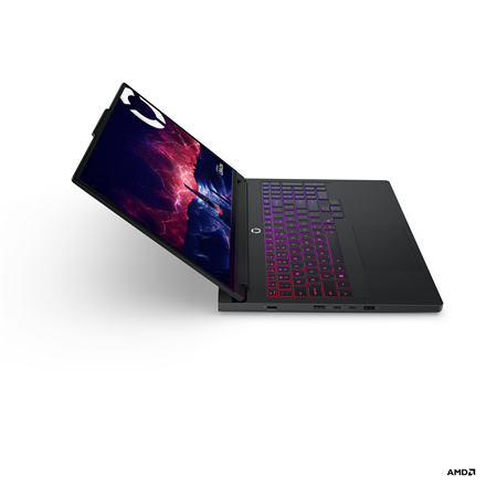 Lenovo Legion Pro 7 16AFR10H | Eclipse Black | 16 " | OLED | WQXGA | 2560 x 1600 pixels | Glossy | AMD Ryzen 9 | 9955HX3D | 32 GB | SO-DIMM DDR5 | Solid-state drive capacity 2000 GB | NVIDIA GeForce RTX 5080 | GDDR7 | 16 GB | Windows 11 Home | 802.11be | 
