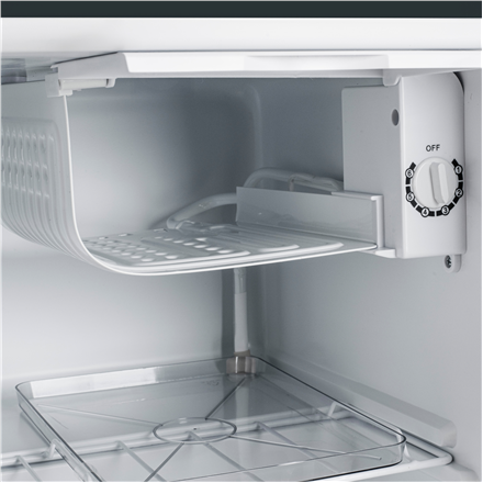 Adler Refrigerator | AD 8096 | Energy efficiency class E | Free standing | Larder | Height 49.5 cm | Fridge net capacity 45 L | 39 dB | Black