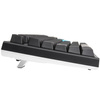 Ducky One 2 Backlit PBT Gaming Keyboard, MX Blue, White LED - Black