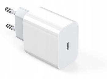 SZYBKA ŁADOWARKA USB-C ZASILACZ IPHONE KOSTKA 20W