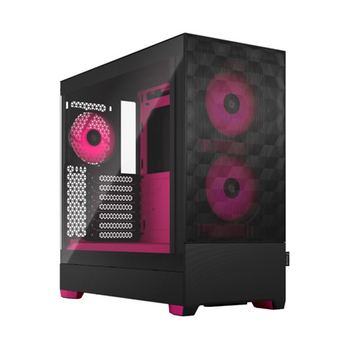 Fractal Design Pop Air RGB Boczne okno Magenta Core TG Clear Tint ATX, mATX, Mini ITX Zasilacz w zestawie Nie