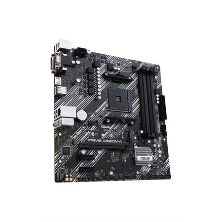 ASUS Prime A520M-A II/CSM, AMD A520 Mainboard, Sockel Socket AM4, DDR4