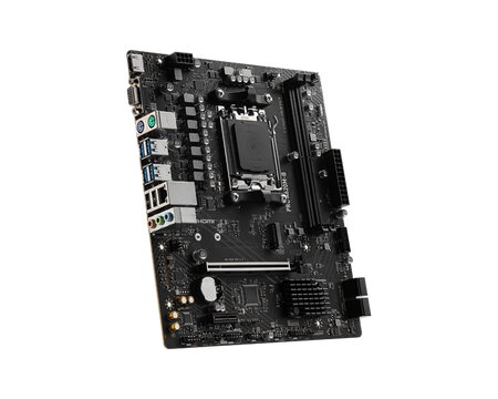 MSI PRO A620M-B | Processor family AMD | Processor socket AM5 | DDR5 | Supported hard disk drive interfaces SATA, M.2 | Number of SATA connectors 4