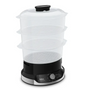 TEFAL Food Steamer VC204810	Ultracompact Black 800 W Capacity 9 L Number of baskets 3