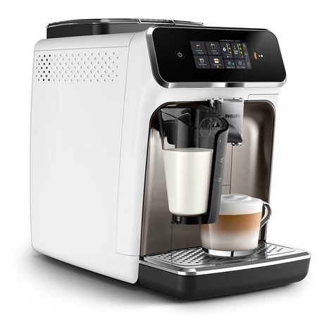 Philips Coffee maker | EP2333/40 | Pump pressure 15 bar | Built-in milk frother | Fully Automatic | 1500 W | White