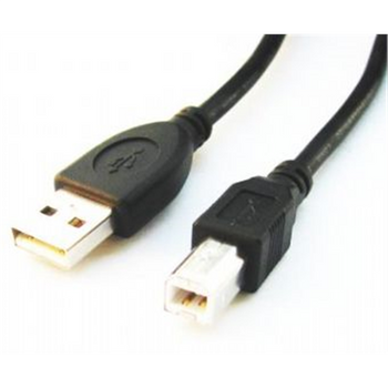 Kabel USB 2.0 Gembird AM-BM, czarny  (1,8 m)