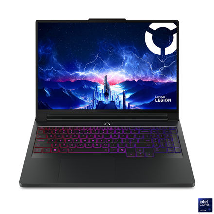 Lenovo Legion Pro 7 16IAX10H | Eclipse Black | 16 " | OLED | WQXGA | 2560 x 1600 pixels | Intel Core Ultra 9 | 275HX | 32 GB | CSODIMM DDR5 | Solid-state drive capacity 2x1000 GB | NVIDIA GeForce RTX 5080 | GDDR7 | 16 GB | Windows 11 Home | 802.11be | Blu