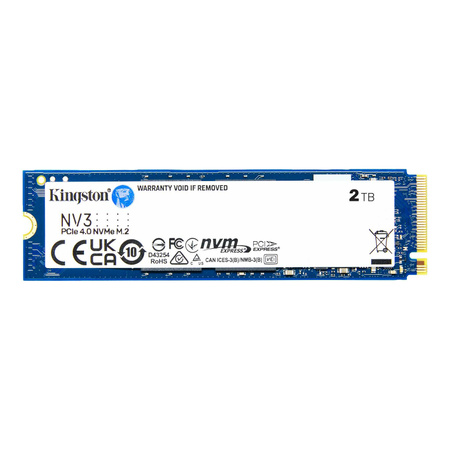 Kingston NV3 NVMe-SSD, PCIe 4.0, M.2 Typ 2280 - 2 TB