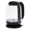 Mesko Kettle MS 1302b Electric 2200 W 1.7 L Glass 360° rotational base Black