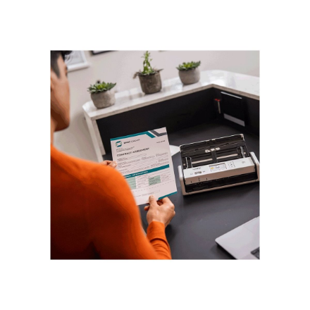 Brother ADS-1800W Compact, Portable Document Scanner, Duplex, Wi-Fi, LCD