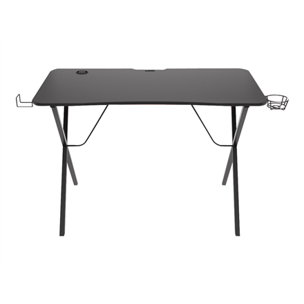 Genesis Holm 200 RGB Gaming Desk, Black | Genesis