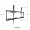 UCHWYT TV 32-90 cali UCHYLNY WIESZAK ŚCIENNY LCD