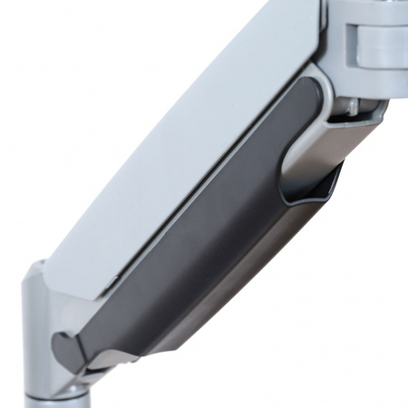 UCHWYT BIURKOWY GAZOWY DO 2 MONITORÓW LED/LCD 17-35" L-36HD ART  1-15kg 1xUSB-A 1xUSB-C 3.0 HEAVY DUTY