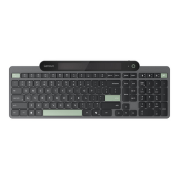 Lenovo Self-Charging Bluetooth Keyboard-US Euro | Keyboard | Bluetooth | US Euro | Black