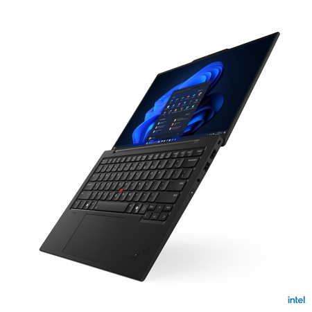Lenovo ThinkPad X1 Carbon G13 | Black | 14 " | IPS | WUXGA | 1920 x 1200 pixels | Anti-glare | Intel Core Ultra 7 | 255U | 32 GB | Soldered LPDDR5x | Solid-state drive capacity 1000 GB | Intel Graphics | Windows 11 Pro | 802.11ax | Bluetooth version 5.3 |