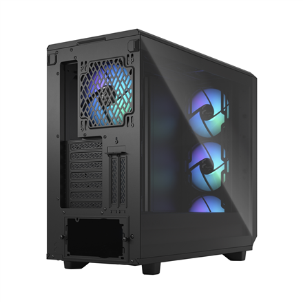 Fractal Design Meshify 2 RGB Midi Tower, jasny odcień, szkło hartowane, czarny