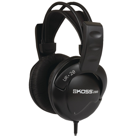 Koss Headphones DJ Style UR20 Wired On-Ear Noise canceling Black