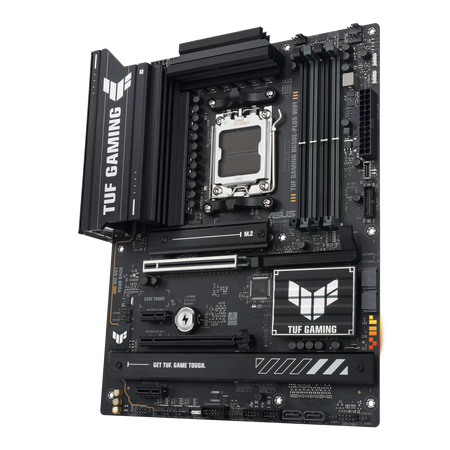 Asus TUF GAMING B650E-PLUS WIFI | Processor family AMD | Processor socket AM5 | DDR5 | Supported hard disk drive interfaces SATA, M.2 | Number of SATA connectors 4