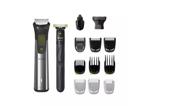 All-in-One Trimmer | MG9552/15 | Cordless | Wet & Dry | Number of length steps 27 | Silver/Black/Green