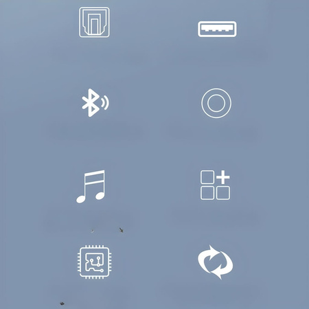 TRANSMITER BLUETOOTH 5.0 KONWERTER AUDIO DAC 5.1 ODBIORNIK BT CINCH AUX USB