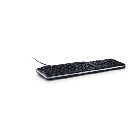 Dell KB-522 Multimedia Wired The Dell™ KB522 Wired Business Multimedia Keyboard has a newly refreshed ID and a sturdy/robust design with mid-profile keycap for great typing experience, quiet acoustics and durability for daily business usage. In addition, 