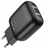 ŁADOWARKA DO TELEFONU 2xUSB KOSTKA FAST CHARGER 2A