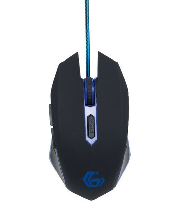 Gembird Gaming mouse, USB, blue Gembird