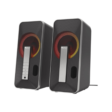 Genesis | Computer Speaker | Helium 100BT RGB | Bluetooth | Silver/Black | Ω | Gaming Speakers | Wireless connection