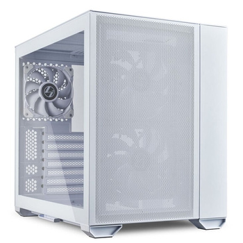 Lian Li O11 Air Mini, Mid-Tower, Tempered Glass - white
