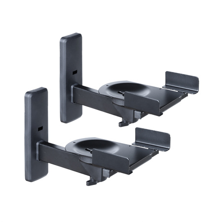 UCHWYT DO GŁOŚNIKÓW zaciskowy czarny 20kg 2szt G-10 ART