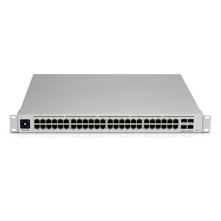 Ubiquiti Switch UniFi 48xRJ45 GBit/4xSFP+ Managed PoE+ 600W Gen2 19" Rack-Mountable, 1,3" Touchscreen