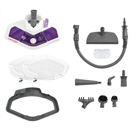 Polti Steam mop PTEU0274 Vaporetto SV440_Double Power 1500 W, Water tank capacity 0.3 L, White