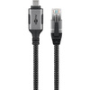 Ethernet-Kabel USB-C™ 3.1 auf RJ45, 5 m USB-C 3.1 auf RJ45 CAT6 FTP 0100 Adapterkabel 5m
