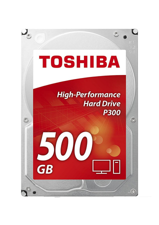 Dysk HDD Toshiba P300 500GB 64MB