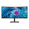 Philips UltraWide LCD Monitor 346E2CUAE 34 ", VA, WQHD, 3440 x 1440, 21:9, 4 ms, 300 cd/m², Black