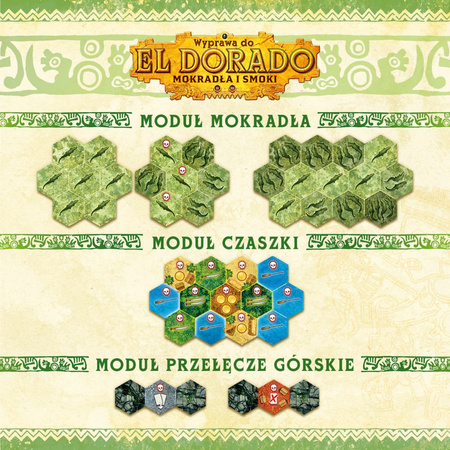 GRA WYPRAWA DO EL DORADO: MOKRADŁA I SMOKI - dodatek - NASZA KSIĘGARNIA