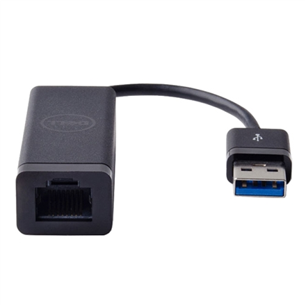 Dell USB-A 3.0 to Ethernet (PXE Boot) Black Adapter