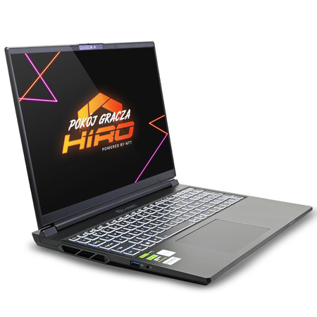 Laptop gamingowy HIRO EX16 16'' QHD+, 240Hz, Ultra 7 255HX, RTX 5070Ti 12GB, 32GB RAM, 1TB SSD, W11H