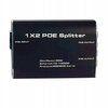 SPLITTER LAN 1x2 POE ZASILANIE POWER ROZDZIELACZ SWITCH 2xRJ45 ETHERNET