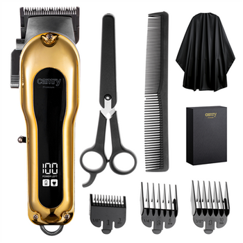 Camry Hair clipper with LCD display | CR 2844 | Cordless | Number of length steps 4 | Gold