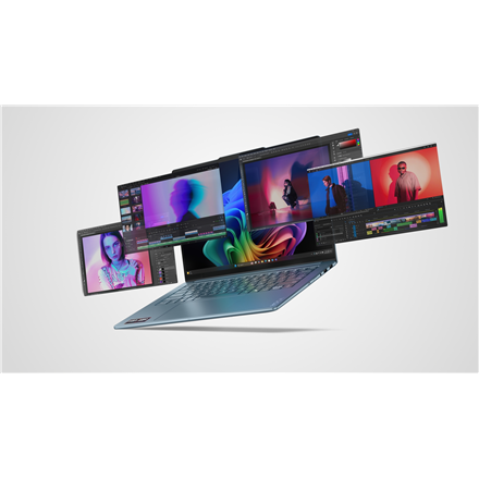 Lenovo Yoga Pro 7 14AKP10 | Tidal Teal | 14.5 " | OLED | 3K | 2944 x 1840 pixels | Glossy | AMD Ryzen AI 7 | 350 | 32 GB | Soldered LPDDR5x | Solid-state drive capacity 1000 GB | AMD Radeon 860M Graphics | Windows 11 Home | 802.11be | Bluetooth version 5.